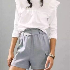 NWT Anthropologie | Moon River Hi-Rise Paper Bag Shorts